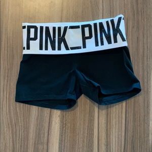 PINK yoga shorts